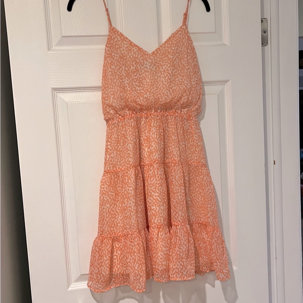 Express Coral Dress